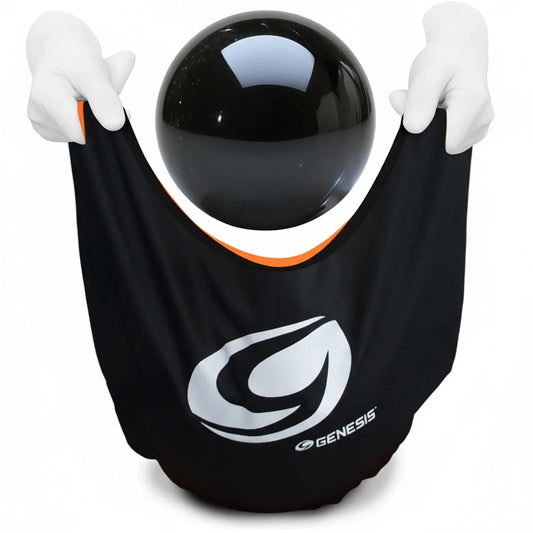 Empaque de bolas de bolos, de luxe, Negro/Naranja