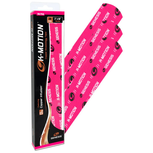 Tiras pre-cortadas pink, K-Motion para bowling