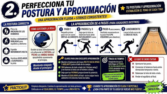 Infografica de postura y aproximacion