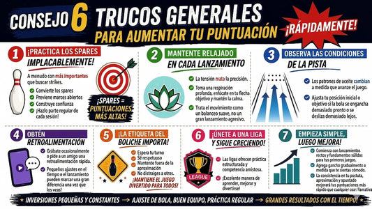 Infografia de Trucos para aumentar Score
