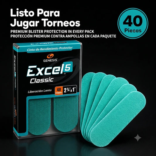 Tape Proteccion Pulgar, Excel Classic 4 | Naranja - 40 Pzas