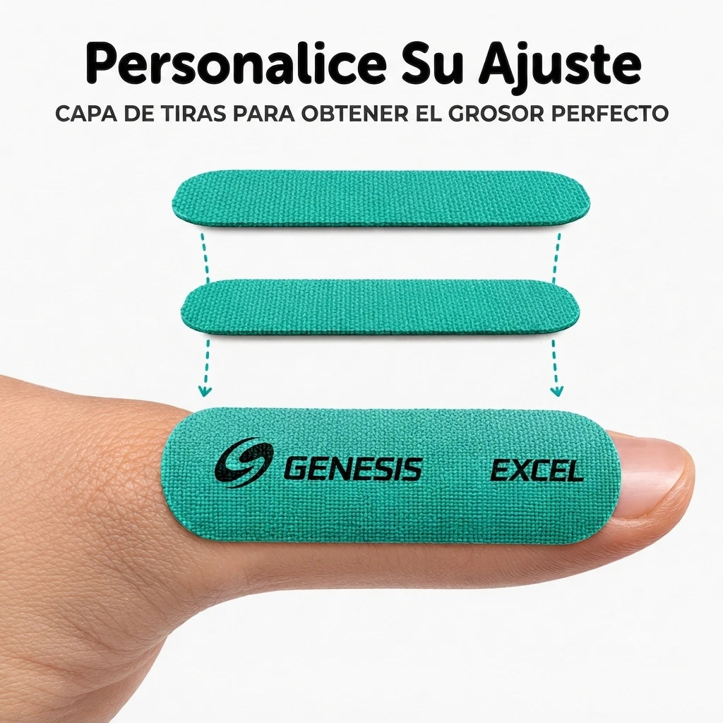 Tape Proteccion Pulgar, Excel Classic 1 | Rojo - 40 Pzas