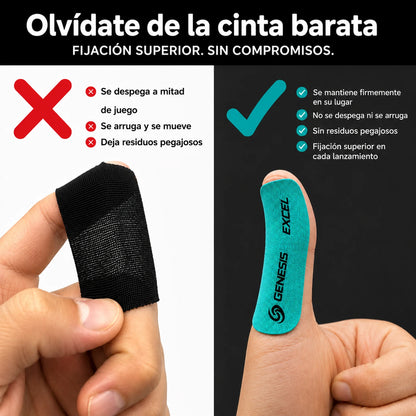 Tape Proteccion Pulgar, Excel Classic 1 | Rojo - 40 Pzas