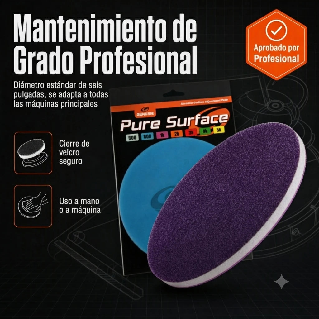 Almohadilla Lijado Abralon, Grano 1000 | Morado
