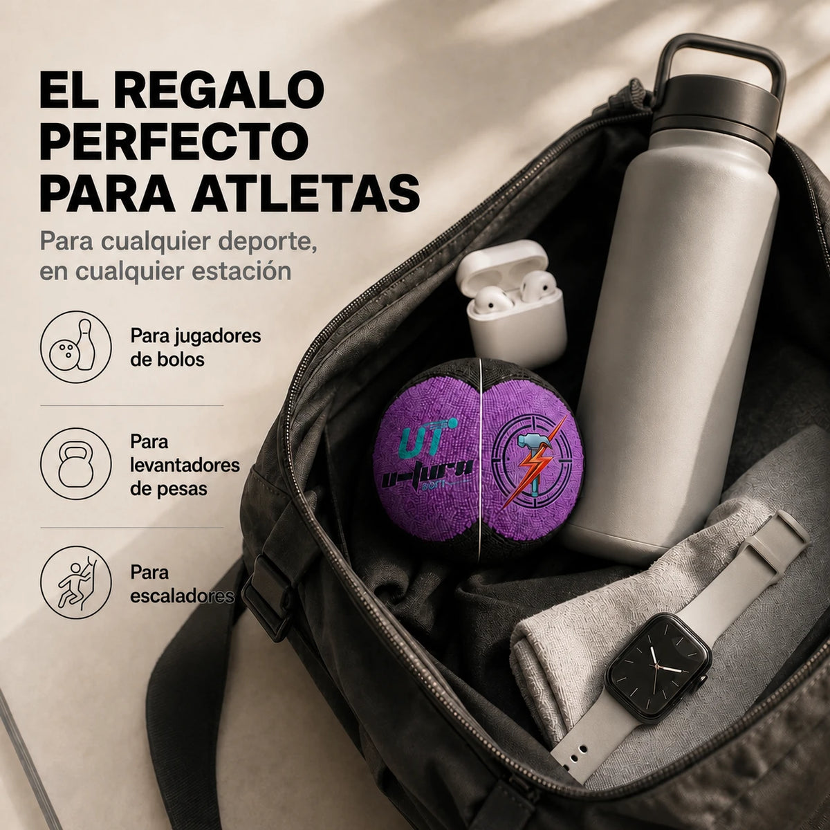 Bola Polvo Magnesio | Dry Hands - U-Turn Sport
