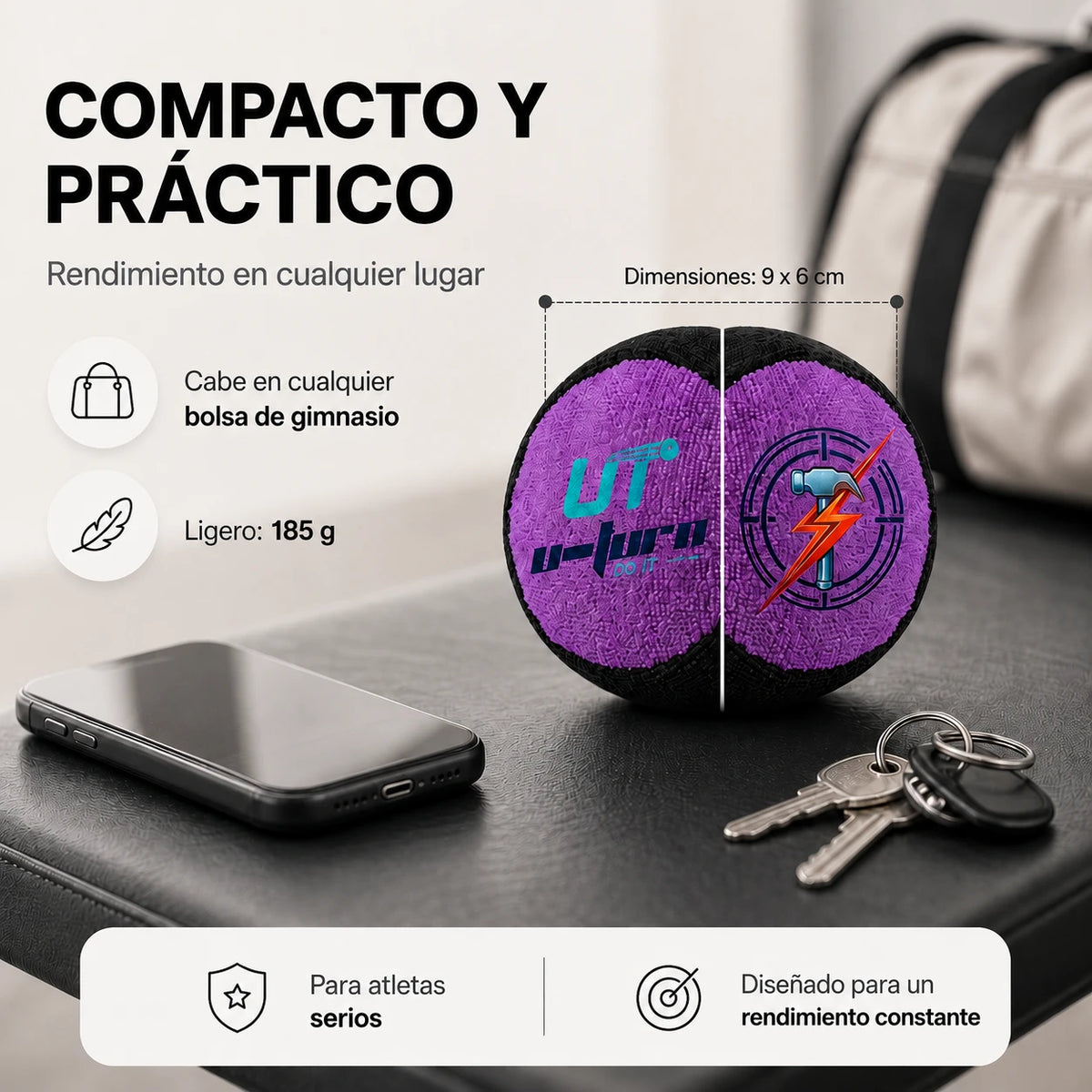 Bola Polvo Magnesio | Dry Hands - U-Turn Sport