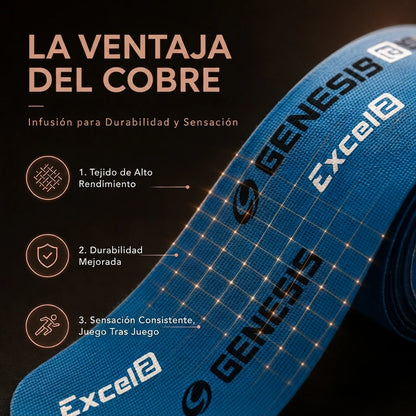 Cinta Proteccion Pulgar, Excel Copper No.1 | Rojo