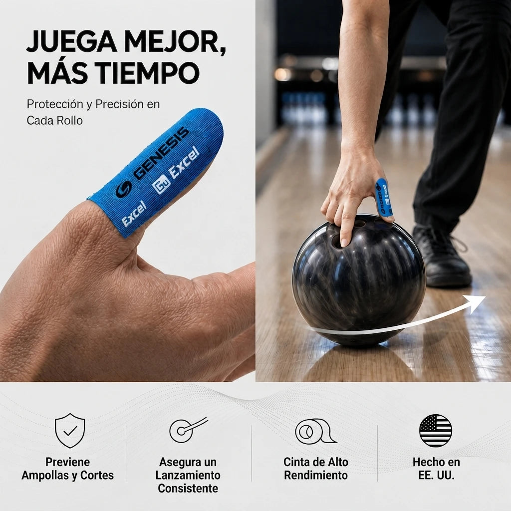 Cinta Proteccion Pulgar, Excel Copper No.1 | Rojo