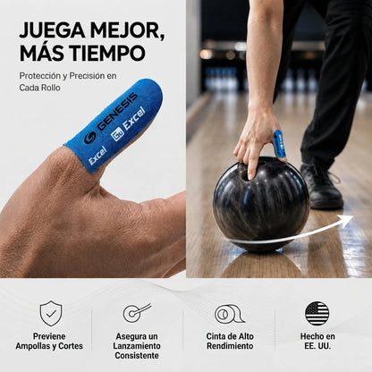 Cinta Proteccion Pulgar, Excel Copper No.1 | Rojo