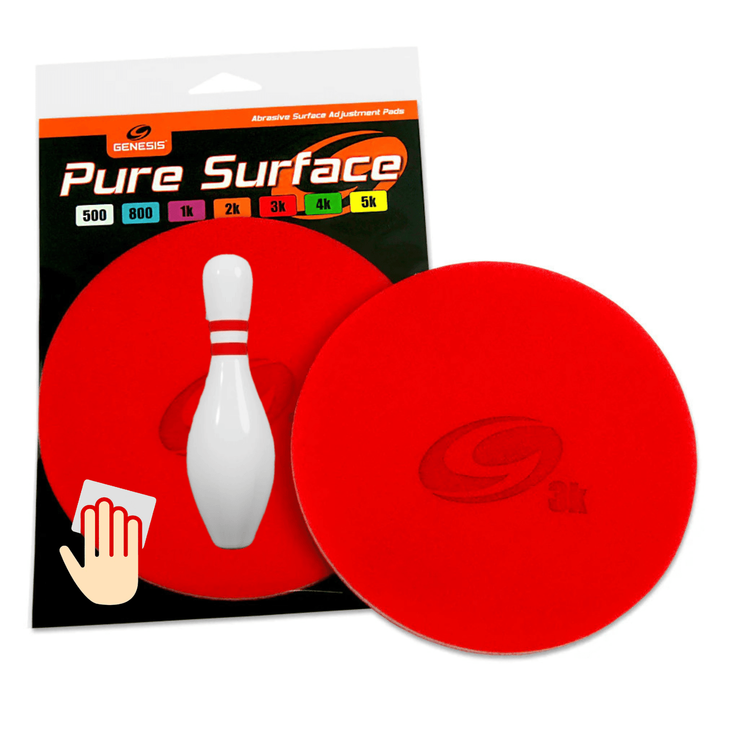 lija abralon 3000 color rojo, mirka, u-turn sport