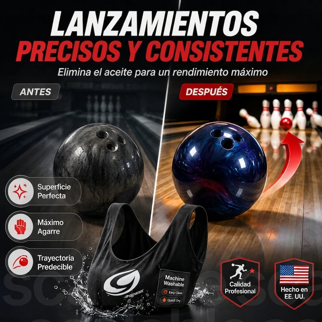 Bolsa Bola de Bowling 3 en 1 - Negro/Azul