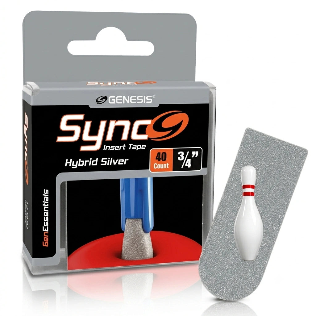 Pack de 40 piezas, cinta de inserción pulgar 3/4 pulgada plateada
