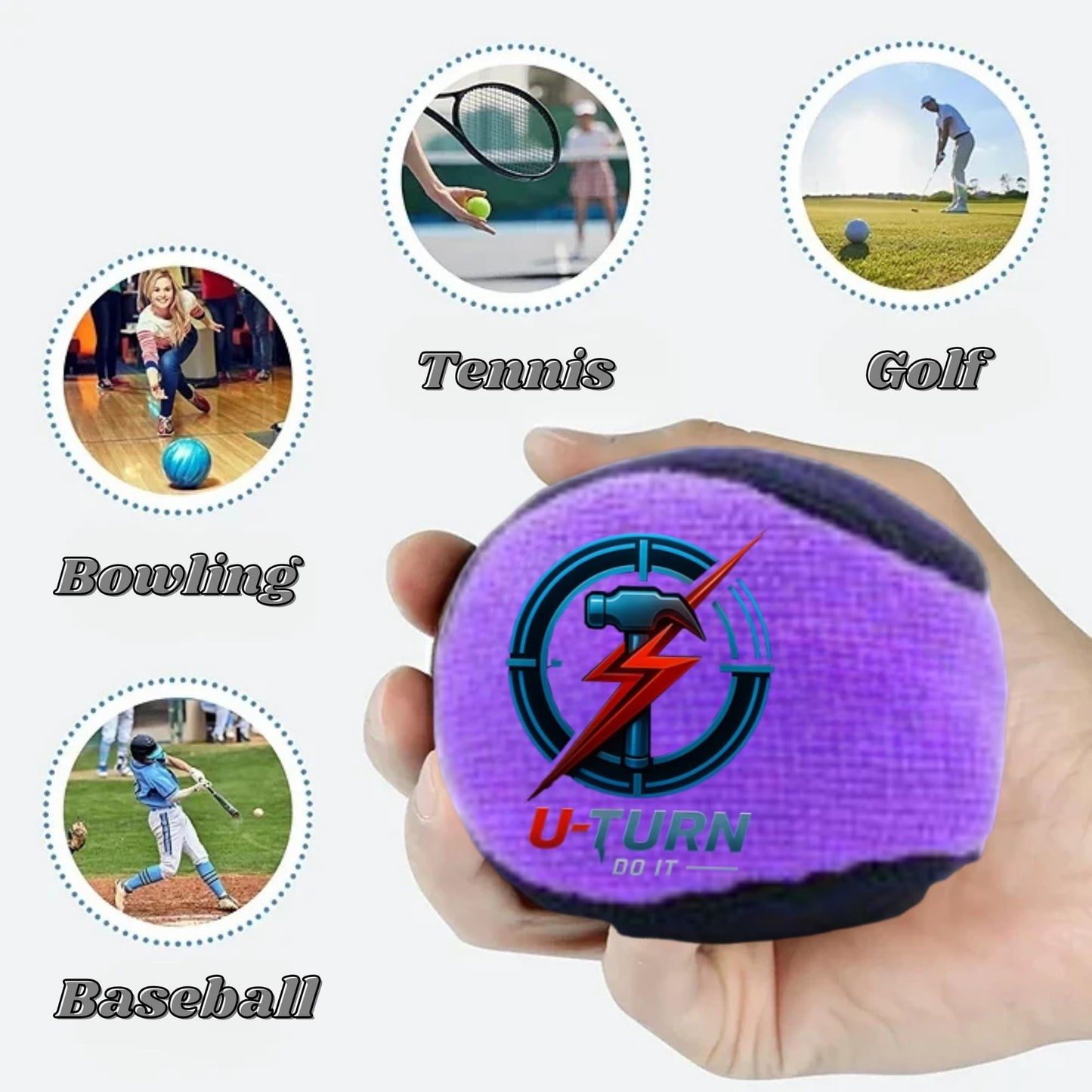 Bola Sport Chalk Antideslizante - U - Turn Sport Goods S.L.