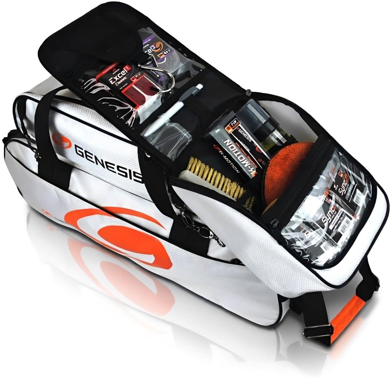 bolsa accesorios bowling organizador compartimientos