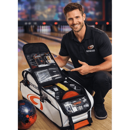 exhibicion de bolsa de accesorios de bolos, u-turn sport 