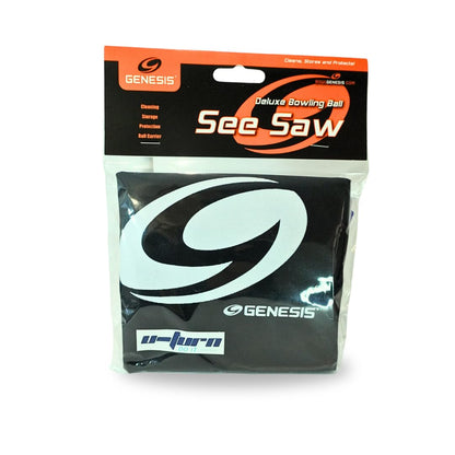 Bolsa de Bolos, DeLuxe Negro/Blanca - U - Turn Sport Goods S.L.