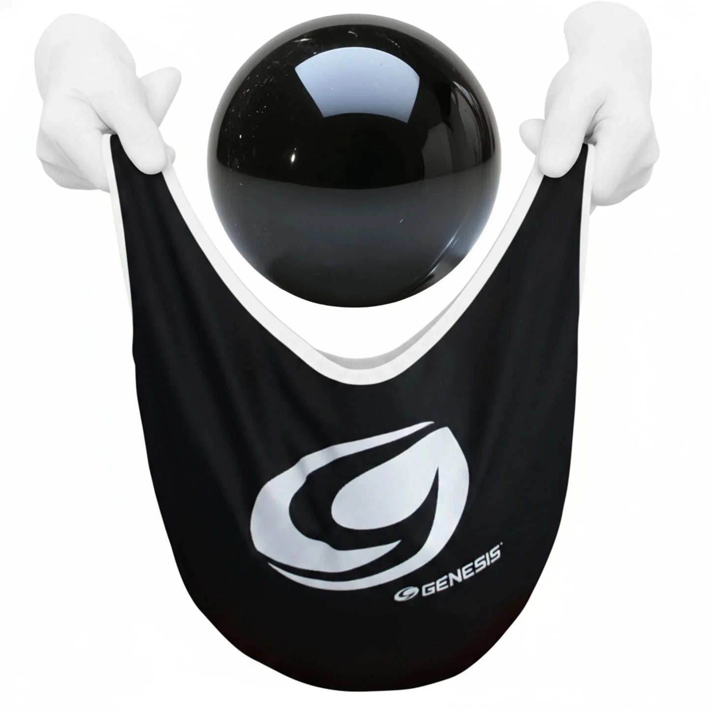Bolsa de Bolos, DeLuxe Negro/Blanca 