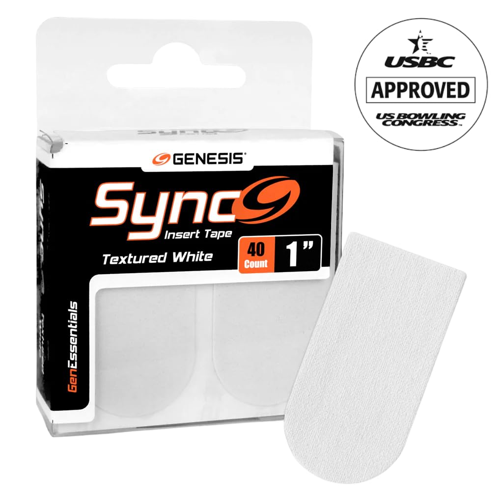 Cinta Insercion Tape Pulgar 1" Pulg. Blancas 40 Pzas - U - Turn Sport Goods S.L.