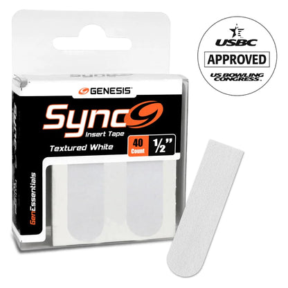 Cinta Insercion Tape Pulgar 1/2" Pulg. Blancas 40 Pzas - U - Turn Sport Goods S.L.