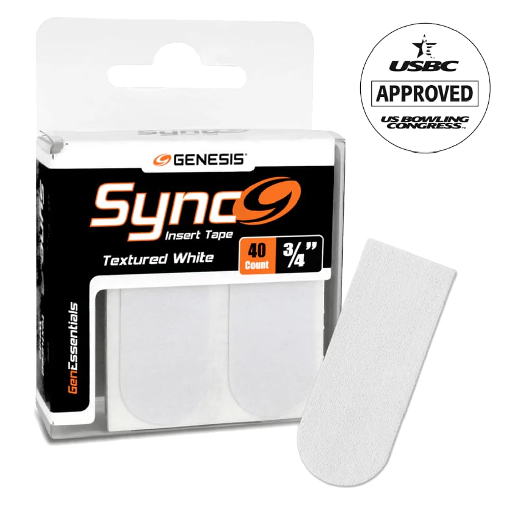 Cinta Inserción Tape Pulgar 3/4" Pulg. Blancas 40 pzas - U - Turn Sport Goods S.L.