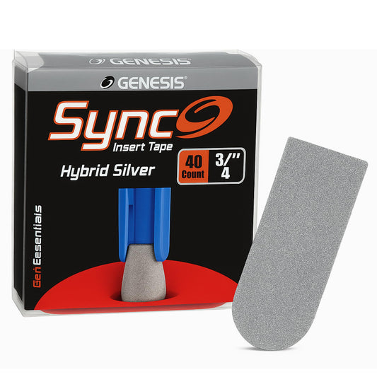 Cinta Insercion Tape Pulgar Bowling - 3/4" Pulg. Plateada - 40 Pzas - U - Turn Sport Goods S.L.