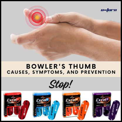 cinta de proteccion del pulgar, excel copper 4