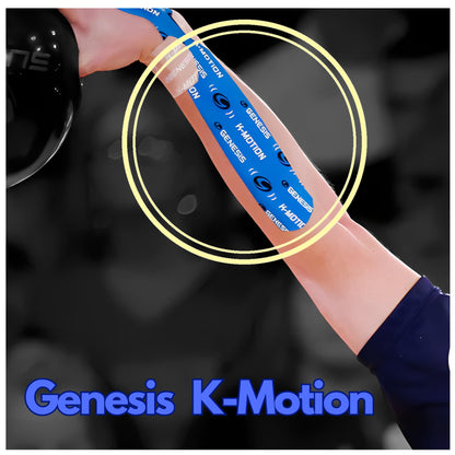 Cintas Kinesiologicas K.Motion, Pre - Cortadas Naranja 20 Und. - U - Turn Sport Goods S.L.