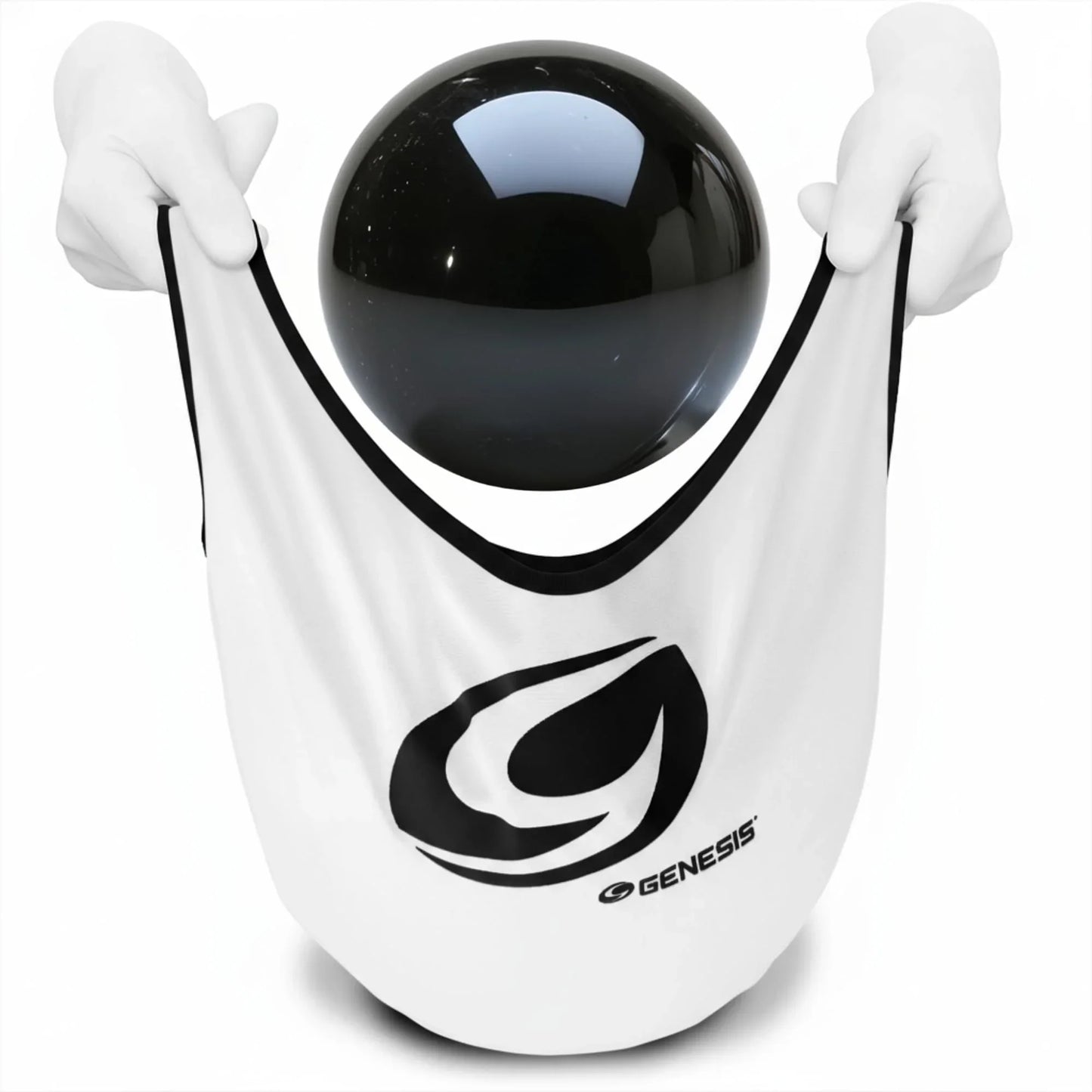 Bolsa De Luxe Genesis para pulir y proteger bolas de bowling, microfibra interior que no raya y costuras resistentes
