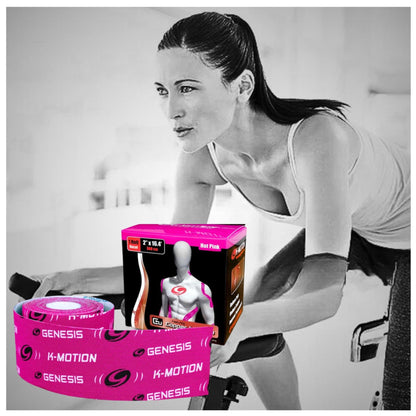 rollo cinta kinesiologica Infusion  cobre actividad deportiva.