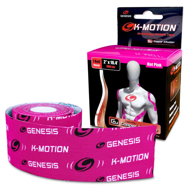 Rollo de cinta rosa K-Motion para bowling
