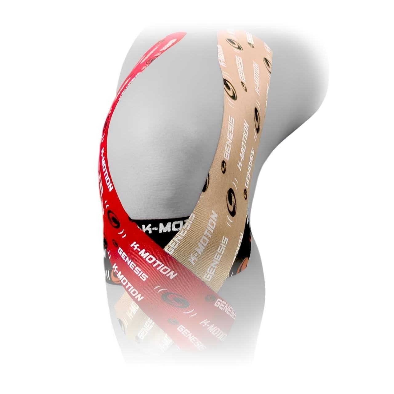 rollo kinesiologico infusion cobre soporte muscular rodillas.
