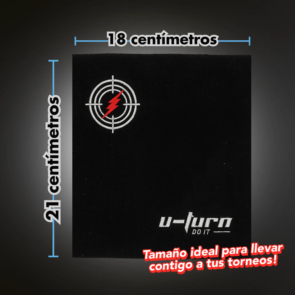 shammy bowling towel de 21x18 cm ideal para torneos profesionales.