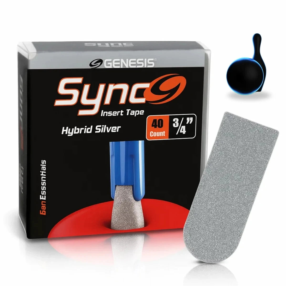 tiras plateadas Inserción Bola 3/4" pulgada sync